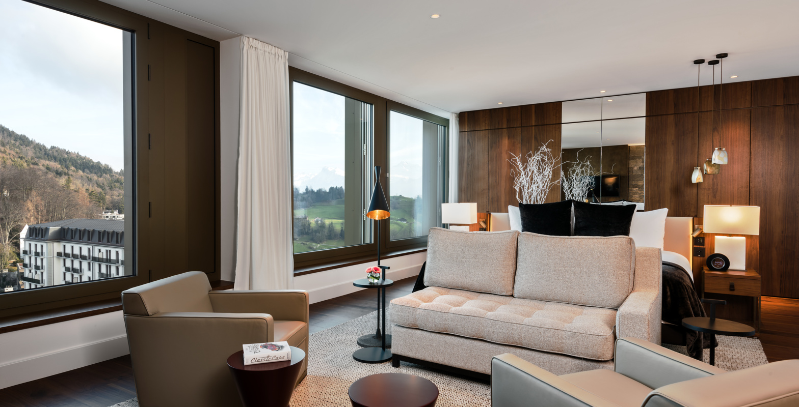 Contemporary Lake View Penthouse Suite | Bürgenstock